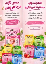 کاغذ خوشبوکننده دهان fresh
